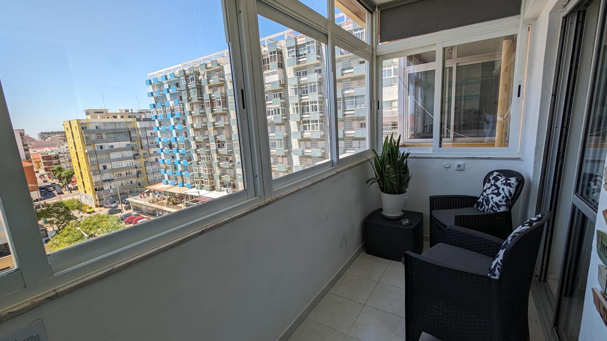 2 Room Condo - 5 mins from Costa da Caparica Beach&Bars Exterior foto